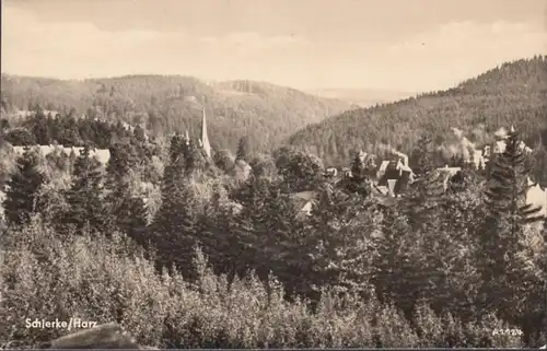 Schierke, Wernigerode, Stadtansicht, gelaufen 196?