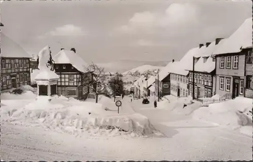 St. Andreasberg, terrain de sports d'hiver, grande route, couru 1965
