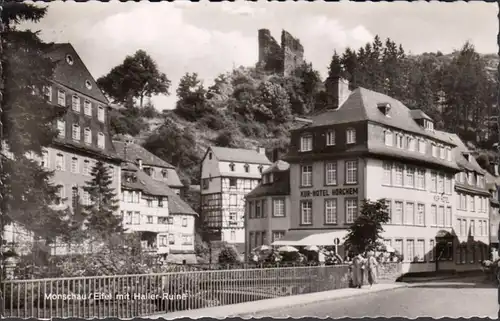 Monschau mit Haller Ruine, gelaufen 1962