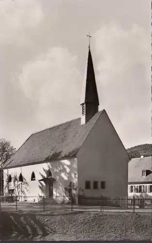 Oberammergau, Église évangélique, incurvée