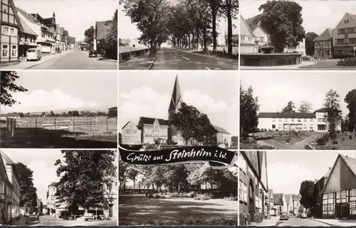 Salutation de Steinheim, multi-image, vues de la rue, couru en 1963