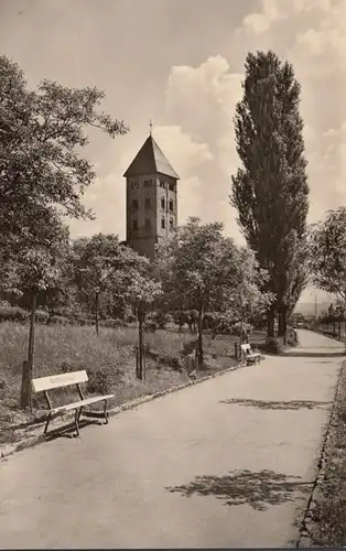 Niederlahnstein, Rheinanlage mit Johanniskirche, ungelaufen