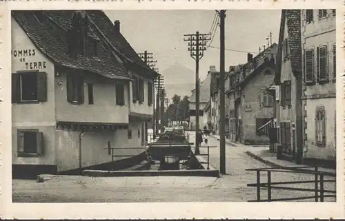 CPA Sélestat, Quai des Pêcheurs, non circulé