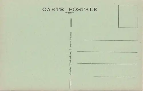 CPA Sélestat, La Fausse Porte, non circulé