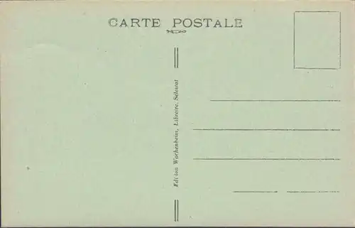 CPA Sélestat, La Gare, non circulé