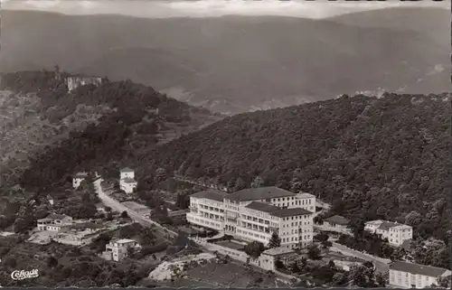 Bad Dürkheim, Terrassencafe Dürk, Fliegeraufnahme, gelaufen 1957