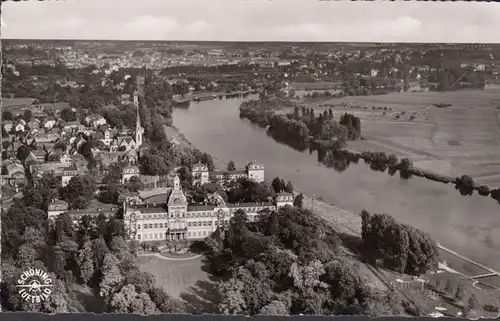 Hanau, Schloß Philippsruhe, Fliegeraufnahme, ungelaufen