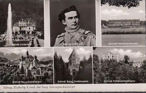 König Ludwig II und die bayrischen Königsschlösser, gelaufen 1958