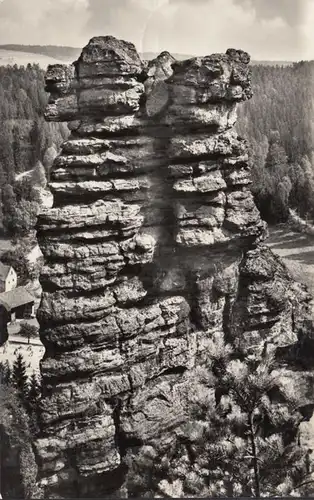 Mittlerer Wiesenstein im Bielatal, gelaufen 1966