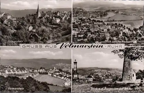 Gruss aus Volmarstein, Mehrbild, gelaufen 1959