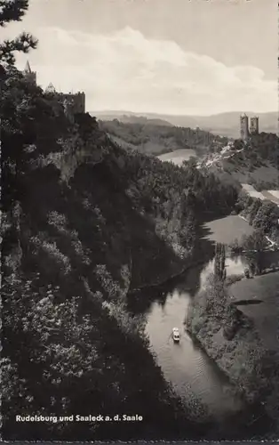 Rudelsburg und Saaleck, gelaufen 1961