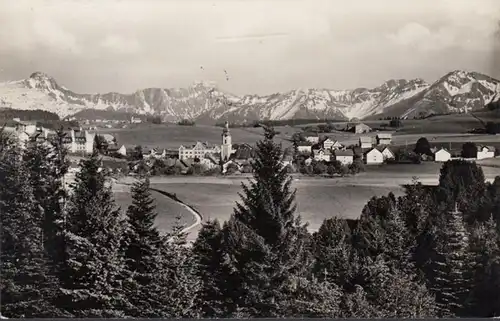 Scheidegg dans l'Allgäu, vue panoramique, couru en 1942