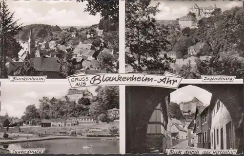 Blankenheim, Stadtansicht, Jugendburg, Hirtentor, ungelaufen