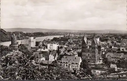 Andernach, Stadtansicht, ungelaufen