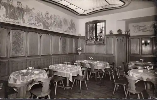 Rüdesheim, Der Drosselhof, Innenbereich, ungelaufen