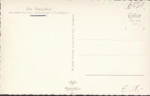 Rüdesheim, Der Drosselhof, Innenbereich, ungelaufen