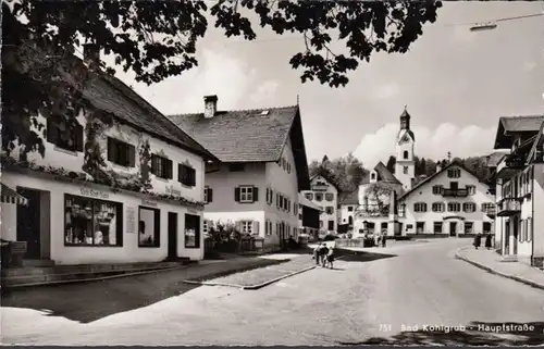 Bad Kohlgrub, Hauptstraße, gelaufen 1960