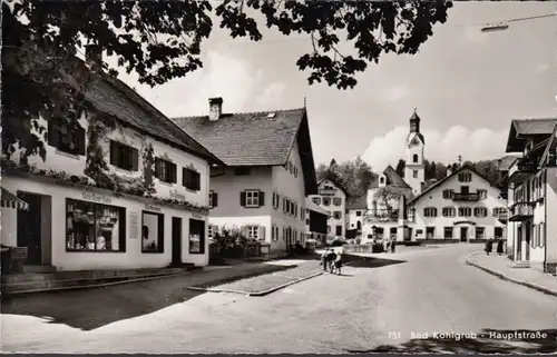 Bad Kohlgrub, route principale, couru en 1960