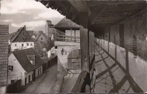 Nördlingen, Alte Bastei, gelaufen 1959