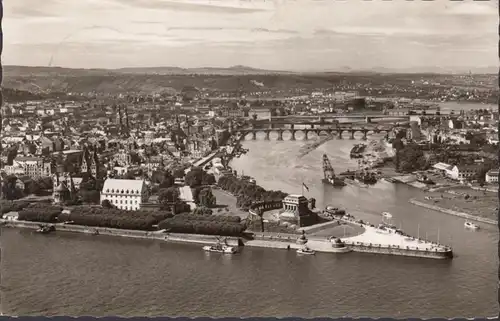 Constance, vue d'ensemble avec l'angle allemand, couru