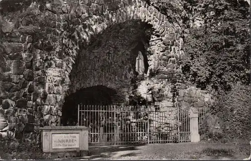 Waldsassen, Grotte, gelaufen 1958