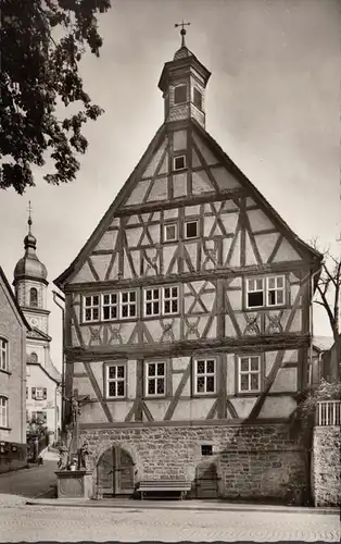 Mönchberg, Luftkurort, Rathaus mit Kirche, ungelaufen