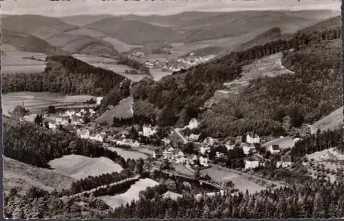 Bilstein, Lennestadt, Stadtansicht, gelaufen 1958