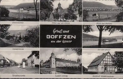 Boffzen, Kirche, Gasthof, Kinderheim, ungelaufen