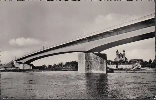 Speyer, pont rhénane avec Dom, non couru