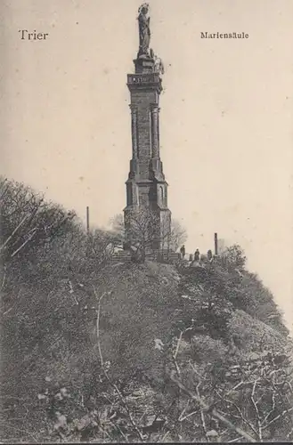 Trier, Mariensäule, ungelaufen