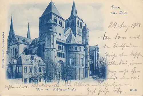 Gruss aus Trier, Dom mit Liebfrauenkirche, ungelaufen
