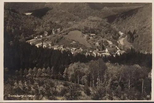 Treseburg, Stadtansicht, ungelaufen