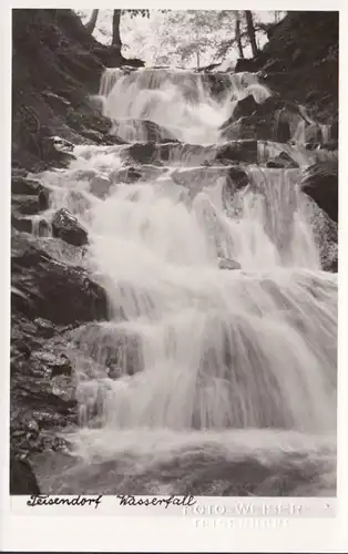 Teisendorf, Wasserfall, Foto Weiser, Teisendorf, ungelaufen