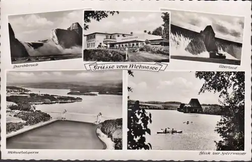 Grüsse vom Möhnesee, Hotel Möhneseeterrassen, ungelaufen