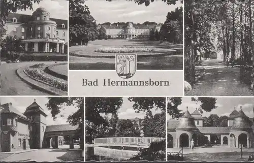 Bad Hermannsborn, Mehrbild, ungelaufen