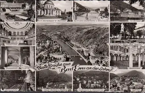 Viele Grüße aus Bad Ems, Mehrbild, ungelaufen