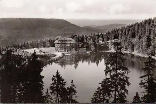 Mummelsee, Berghotel, gelaufen 1964