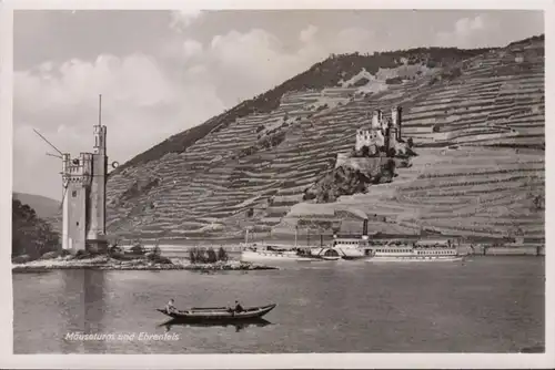 Bingen a. Rhein, Tour de souris et Ehrenfels, non courbés