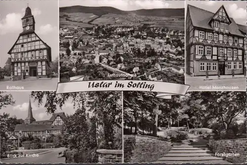 Uslar, hôtel de ville, hôtels, jardin forestier, plantage des avions, incursion