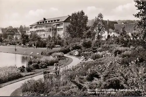 Bad Meinberg, nouveau parc thermal au bord du lac, couru en 1959