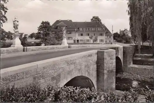 Bad Krozingen, Nepomukbrücke, ungelaufen