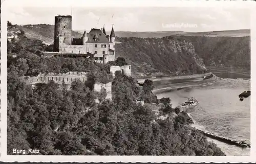 St Goarshausen, Burg Katz, gelaufen