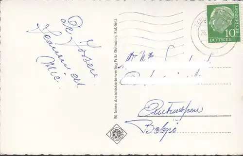 St Goarshausen, Burg Katz, gelaufen