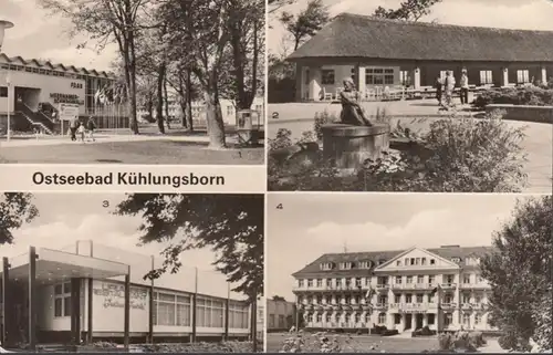 Ostseebad Kühlungsborn, Schwimmhalle, Restuarant, Erholungsheim, gelaufen