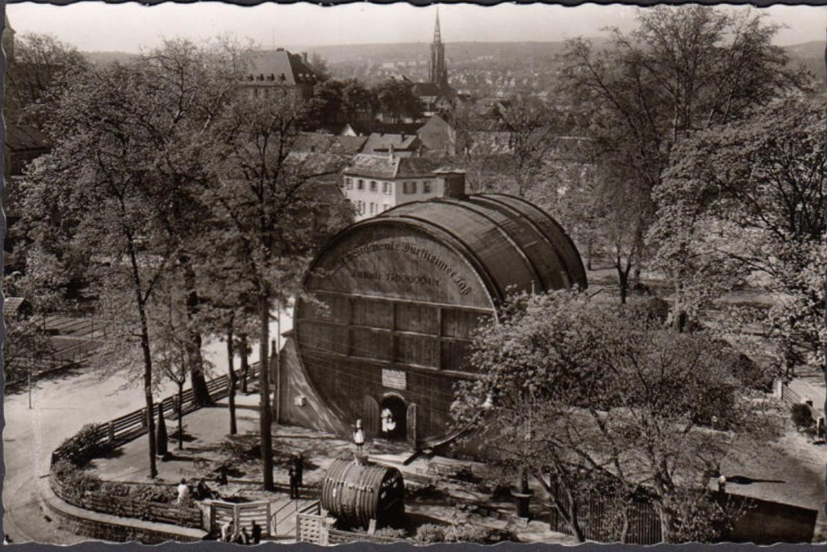 Bad Dürkheim v. 1967 Naturweinschänke "Dürkheimer Faß mit