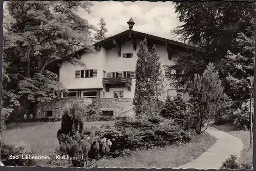 Bad Liebenstein, Klubhaus II, couru en 1958