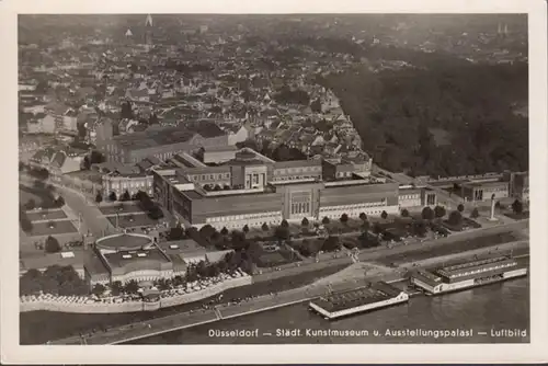 Düsseldorf, Musée des Beaux-Arts et Palais des Expositions, Photos aériennes, incurvées