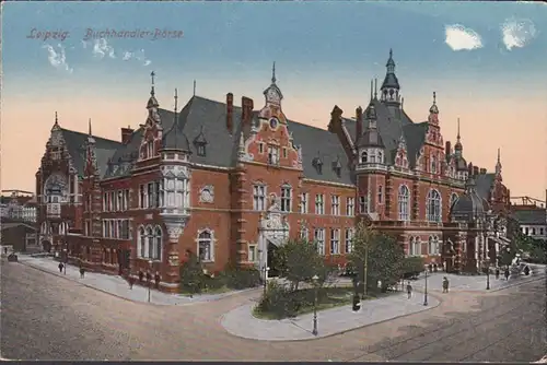 Leipzig, libraire Bourse, inachevé