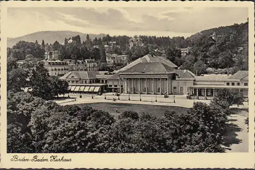 Baden-Baden, Kurhaus, incurable