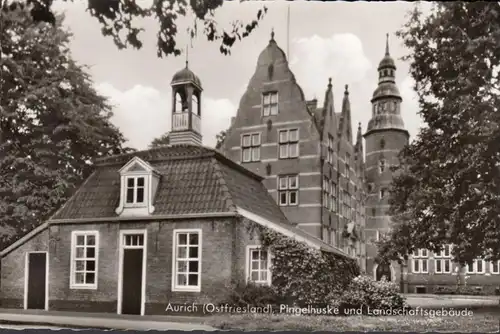 Aurich, Pingelhuske und Landschaftsgebäude, ungelaufen